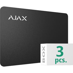 Ajax Pass black (3pcs)